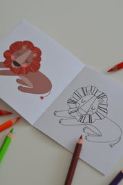 Coloring page Safari