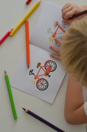 Coloring page Means of transport