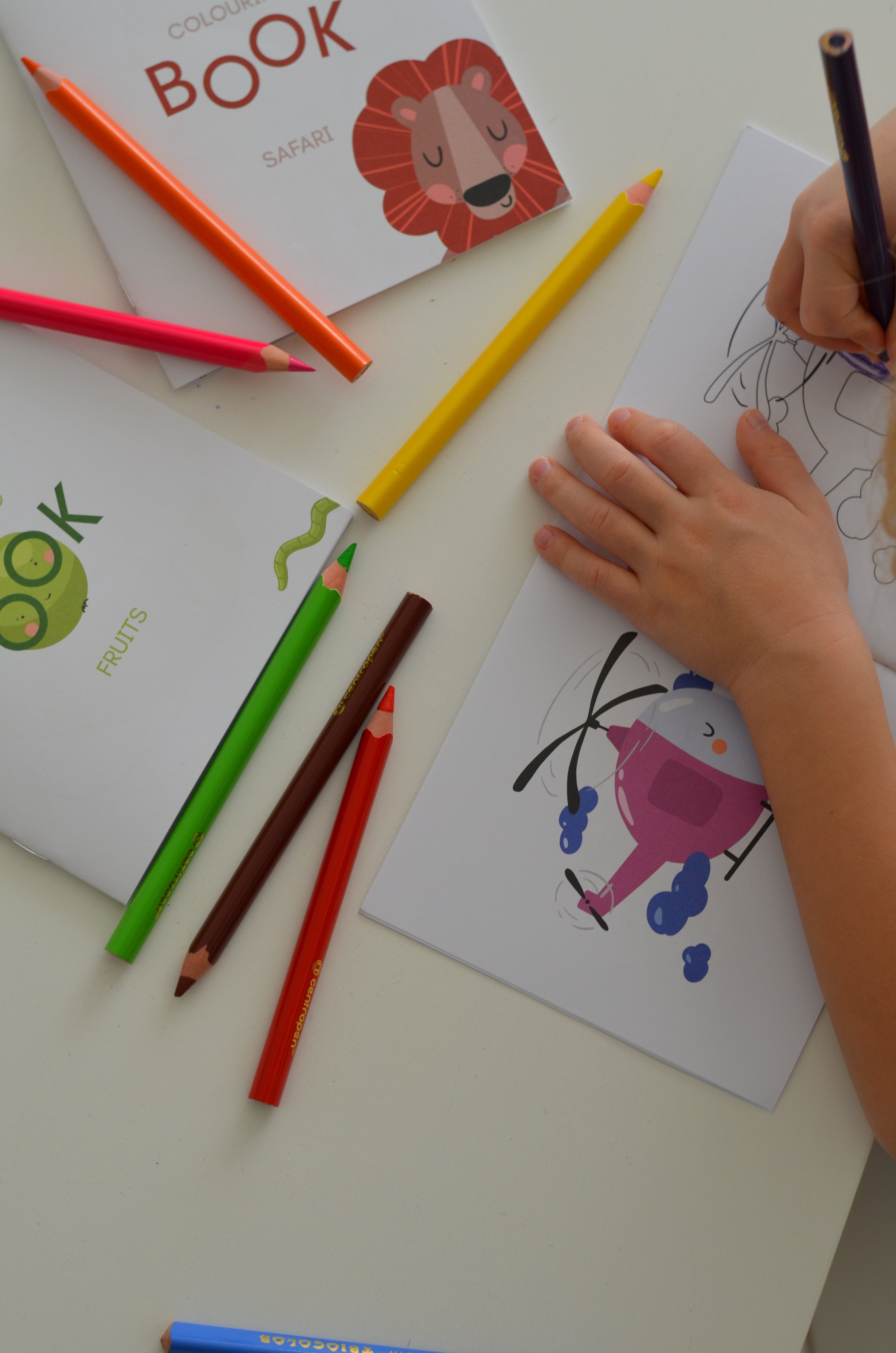 Coloring page Safari