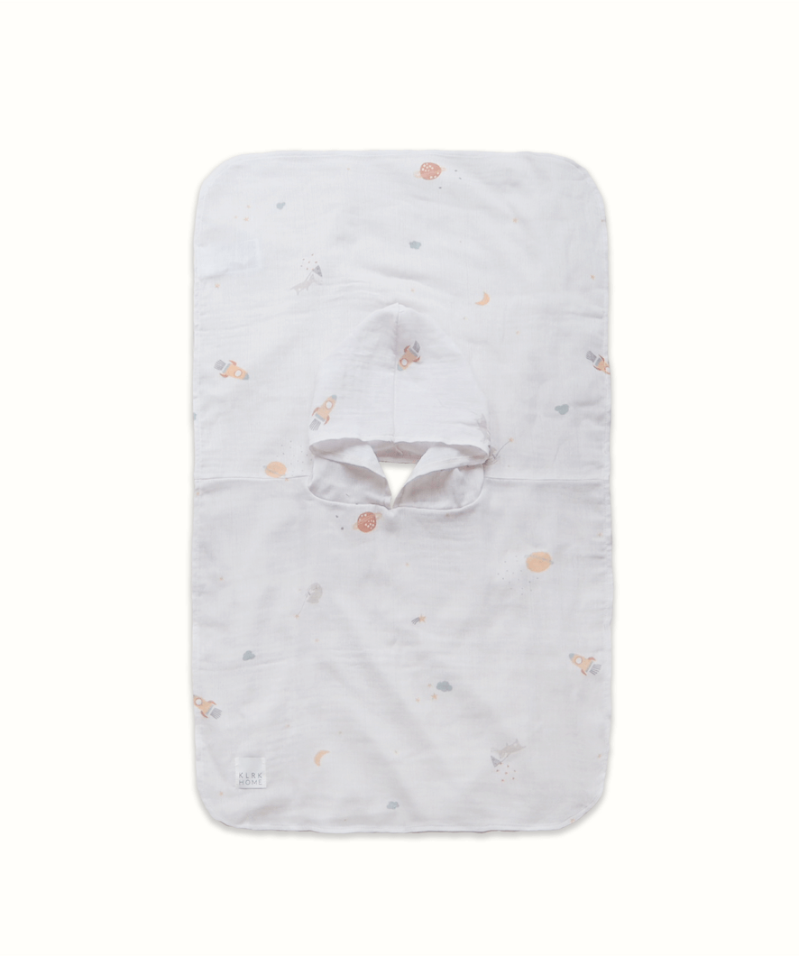 Pončo za najmlajše s kapuco UNIVERSE