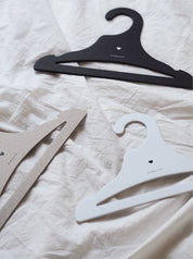 Children's hangers natural HEARTS, 5 pcs