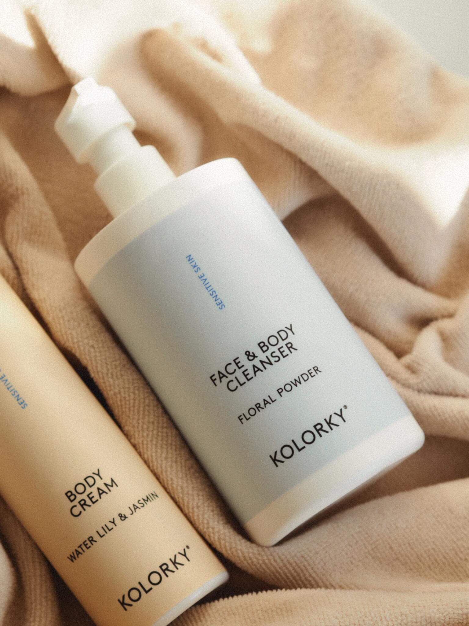 Sensitive skin face and body cleanser  - lahko prilagodite