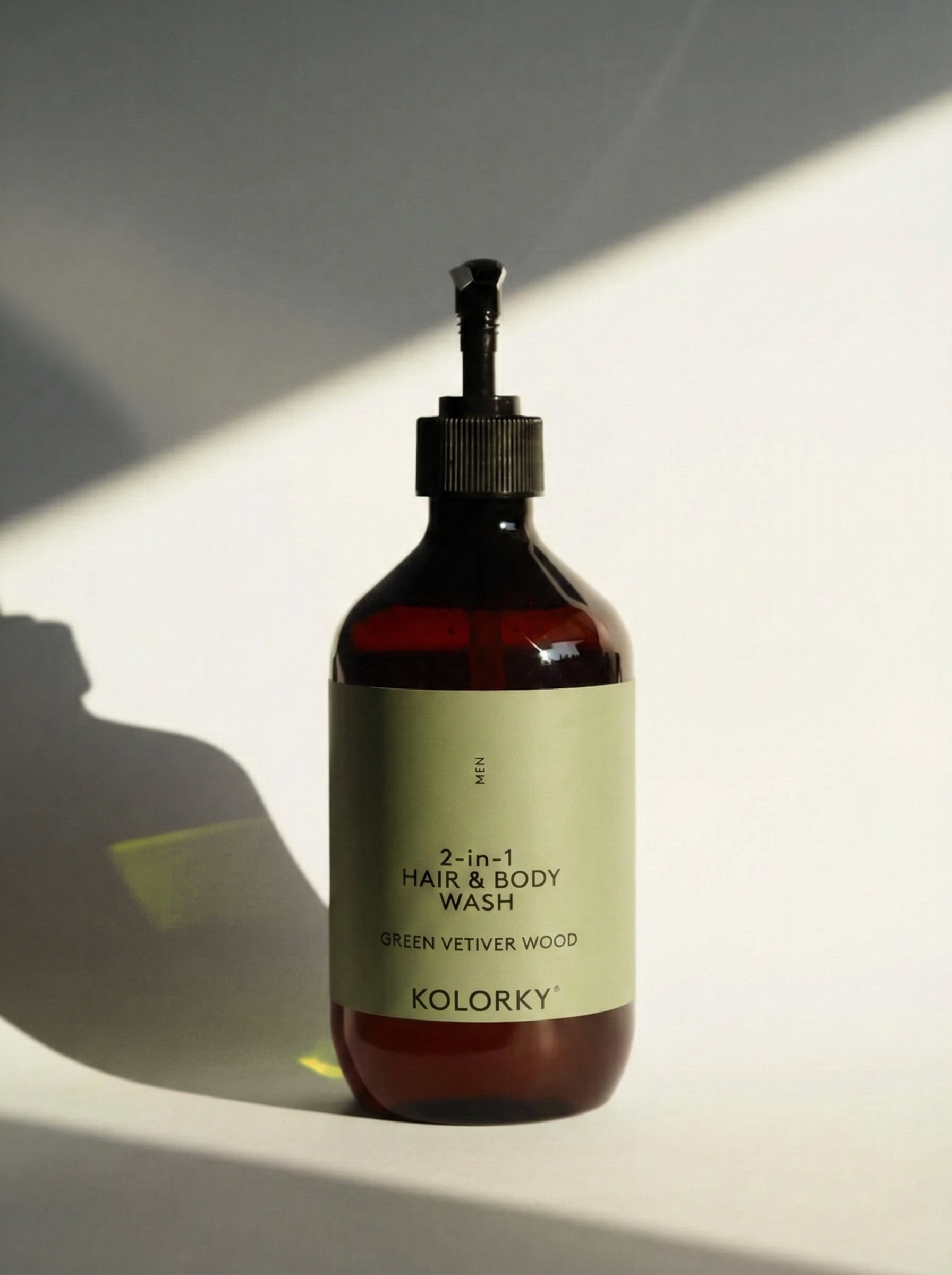 Szampon i żel pod prysznic 2 w 1 – Wetyweria, drzewny zapach, 490 ml