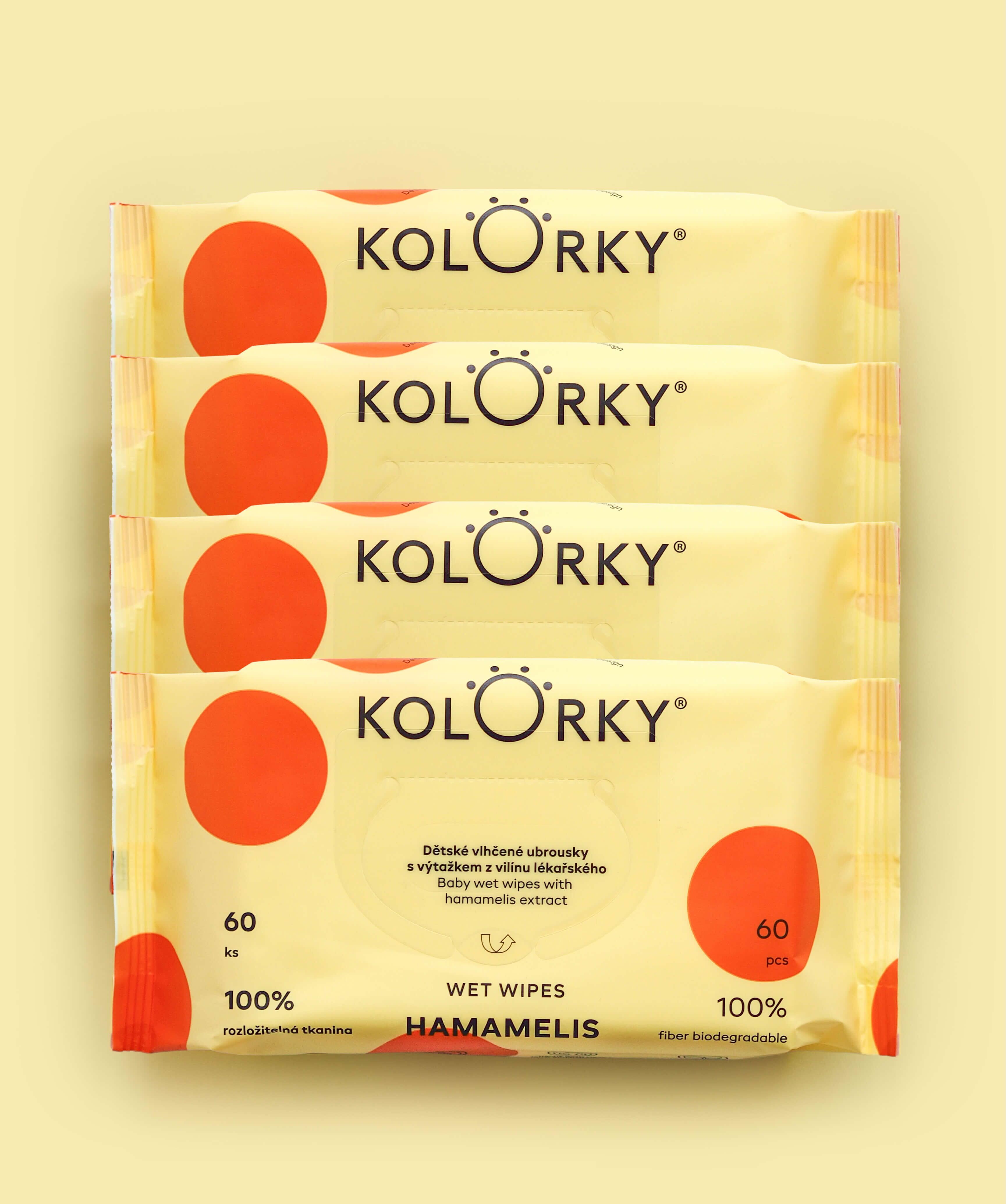 WET WIPES, Hamamelis, 4 pakiranja